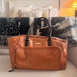 Kate Spade Ostrich Leather Catalina Bag